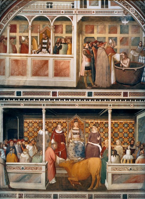 Order Paintings Reproductions Fresco from Santa Croce all by Maso Di Banco (Inspired By) | ArtsDot.com
