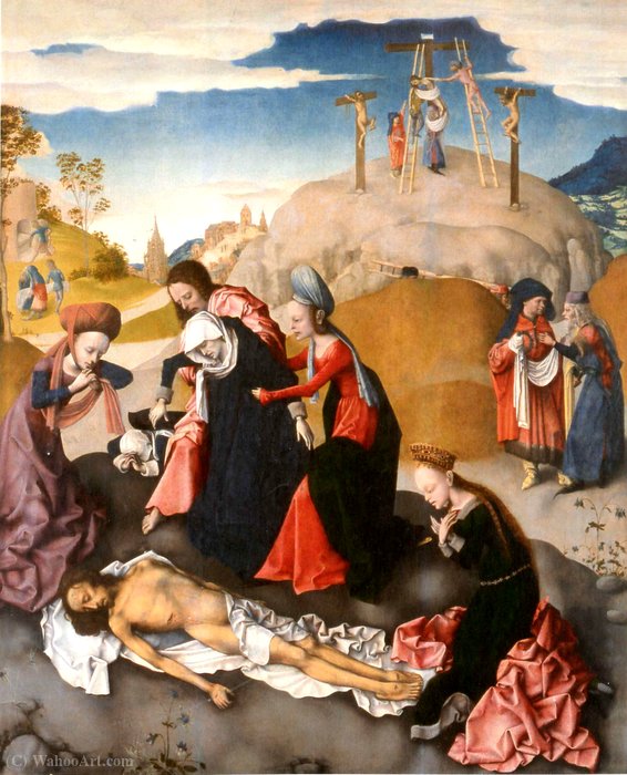 Lamentation of Christ by Master Of The Virgo Inter Virgines Master Of The Virgo Inter Virgines | ArtsDot.com