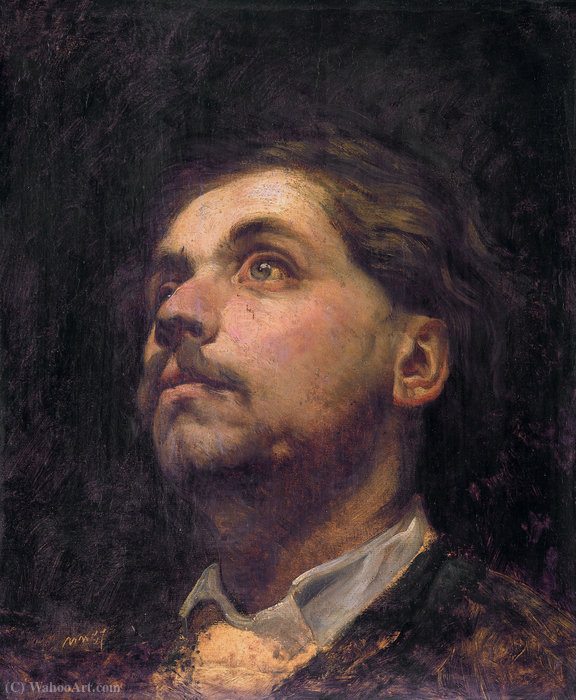 Order Oil Painting Replica Portrait of Jacob Maris by Matthijs Maris (1838-1917, Netherlands) | ArtsDot.com