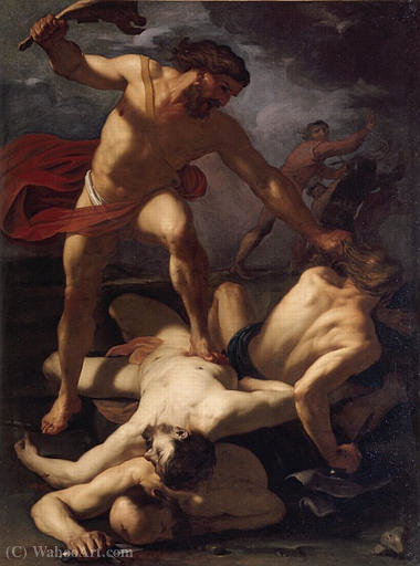 Order Artwork Replica Samson slaughters the Philistines by Orazio Riminaldi (1593-1630, Italy) | ArtsDot.com
