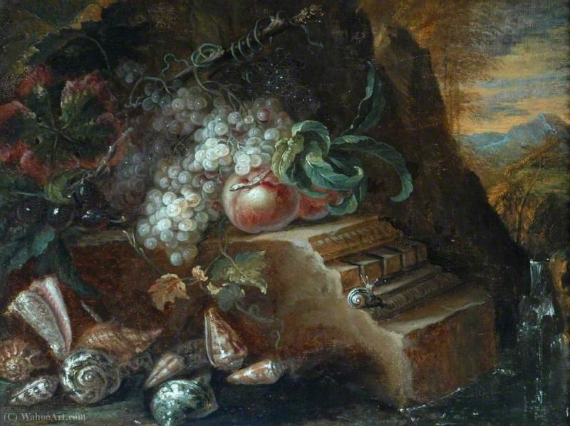 Buy Museum Art Reproductions Fruit and Shells by Paolo Porpora (1617-1673, Italy) | ArtsDot.com