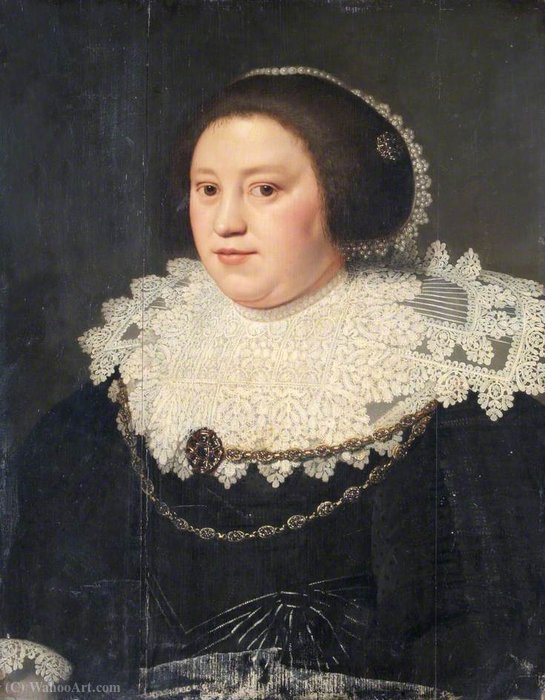 Buy Museum Art Reproductions Beatrice of Nassau by Paulus Moreelse (1571-1638, Netherlands) | ArtsDot.com