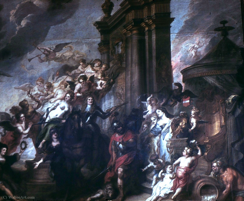 Order Art Reproductions Allegory of the Peace of Oliwa in (1660) by Theodor Van Thulden | ArtsDot.com
