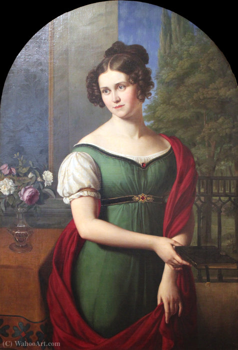 Buy Museum Art Reproductions Portrait of Lili Parthey by Wilhelm Von Schadow (1789-1862, Germany) | ArtsDot.com