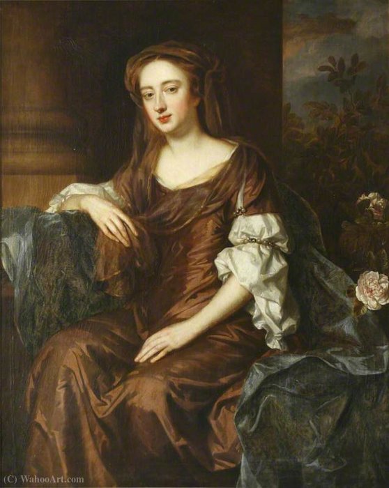 Buy Museum Art Reproductions Winifred trentham, lady strickland by Willem Wissing (1656-1687, Netherlands) | ArtsDot.com