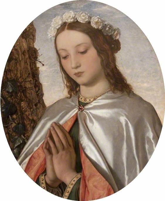 Buy Museum Art Reproductions Christabel by William Dyce (1806-1864, United Kingdom) | ArtsDot.com