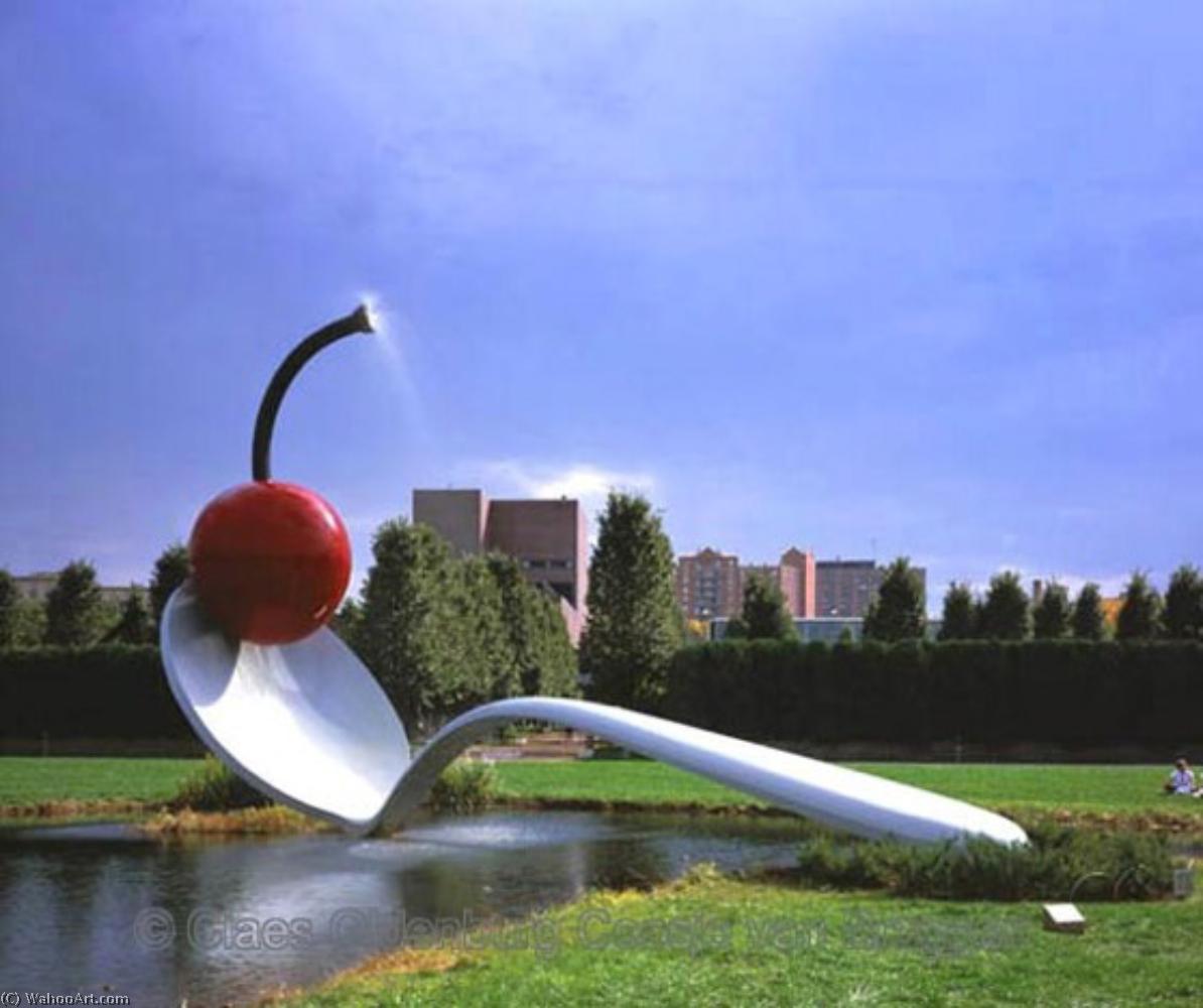 Spoonbride and Cherry by Claes Oldenburg (1929-2022, Sweden) Claes Oldenburg | ArtsDot.com