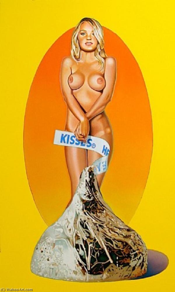 Miss kiss by Mel Ramos (1935-2018, United States) Mel Ramos | ArtsDot.com