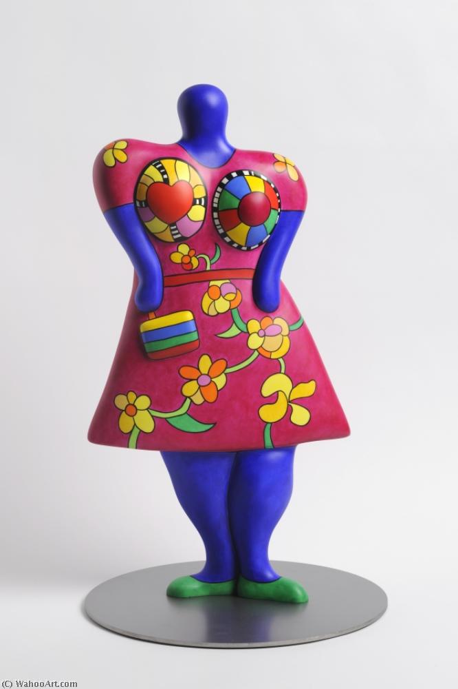 Nana au sac vase by Niki De Saint Phalle (1930-2002, France) Niki De Saint Phalle | ArtsDot.com