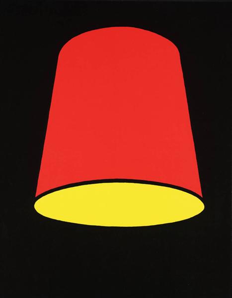 Lampshade by Patrick Caulfield (1936-2005, United Kingdom) Patrick Caulfield | ArtsDot.com