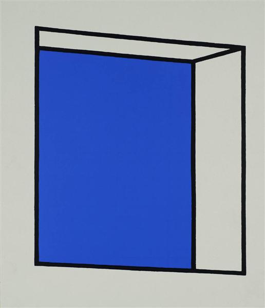 Small window by Patrick Caulfield (1936-2005, United Kingdom) Patrick Caulfield | ArtsDot.com