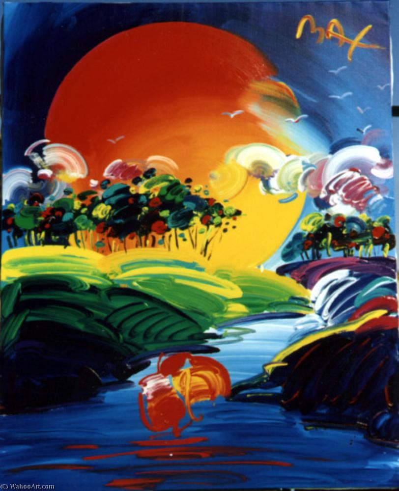 Without borders by Peter Max (1937-2004, Germany) Peter Max | ArtsDot.com