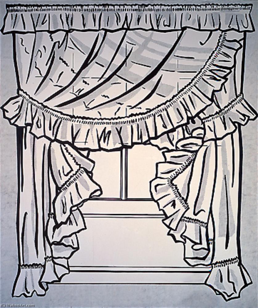 Buy Museum Art Reproductions Curtains by Roy Lichtenstein (Inspired By) (1923-1997, United States) | ArtsDot.com
