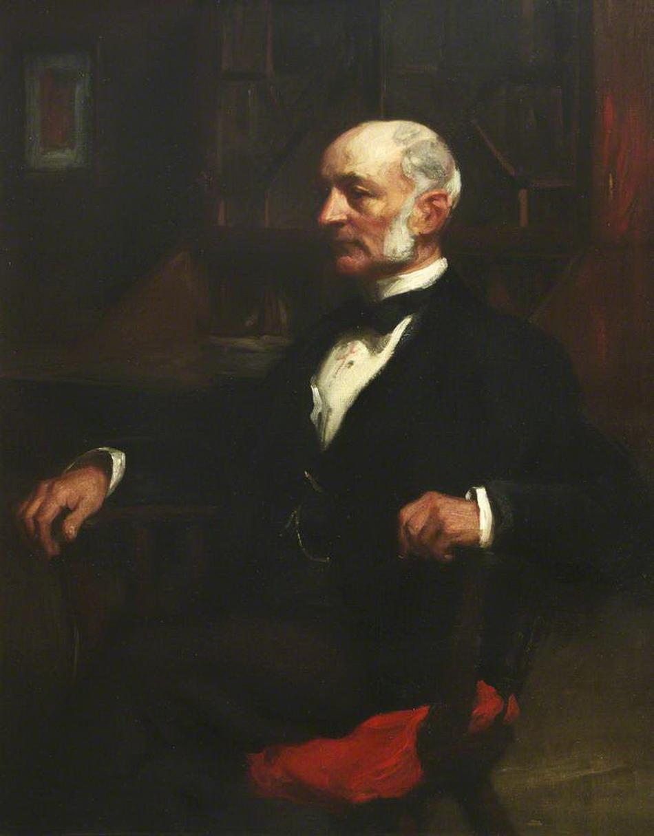 顺序 油畫 约翰·麦克维卡尔·安德森(John McVicar Anderson, FRSE, PRIBA) 美国社会主义联邦共和国, 1894 通过 Charles Wellington Furse (1868-1904) | ArtsDot.com