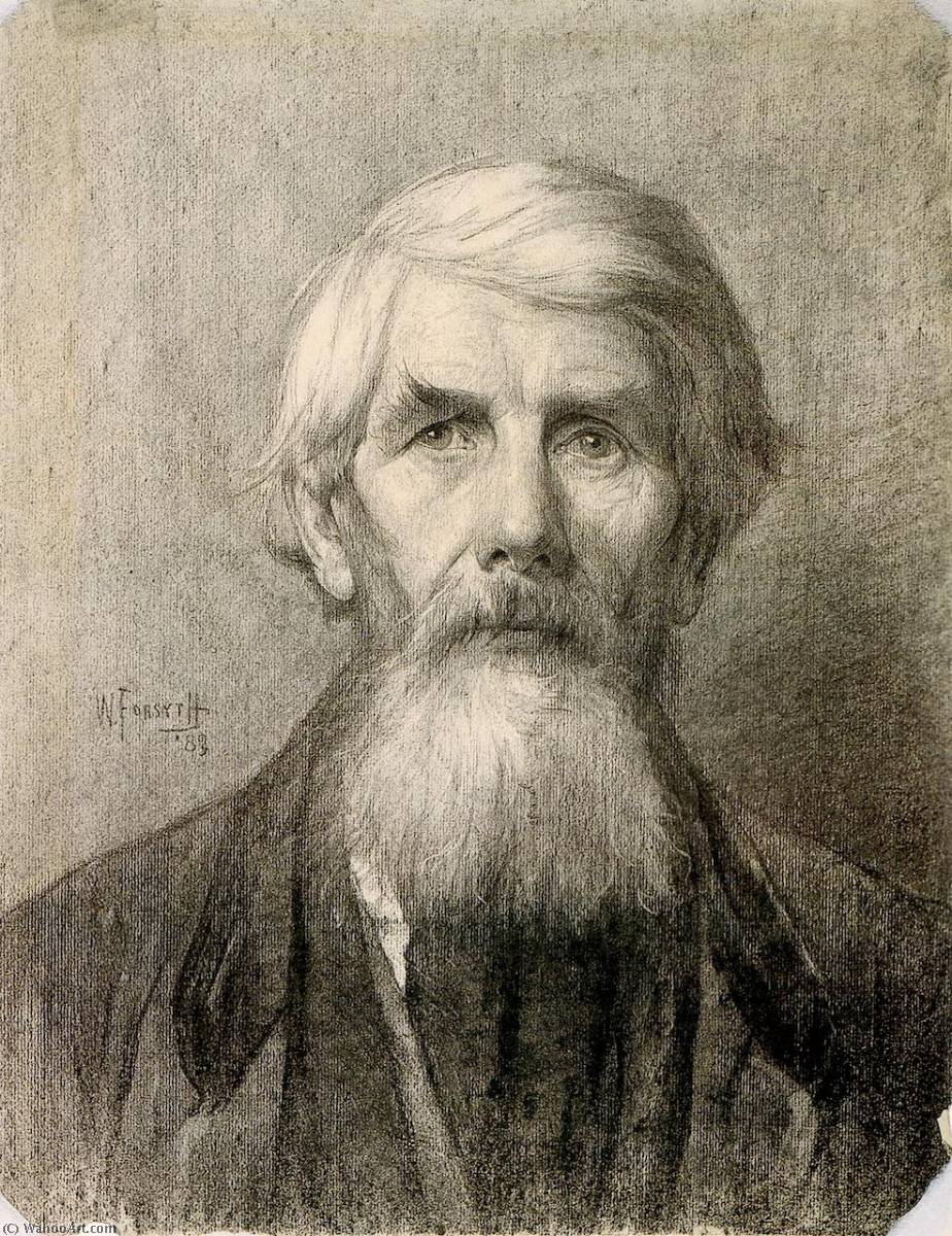 Elderly Man, 1889 by William Forsyth William Forsyth | ArtsDot.com