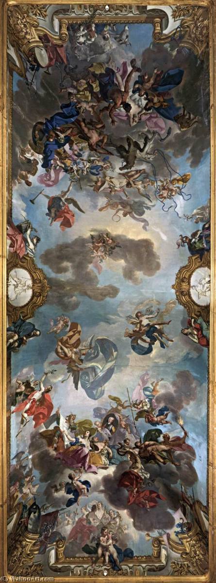 Order Art Reproductions The Triumph of Peace, 1748 by Claudio Francesco Beaumont (1694-1766) | ArtsDot.com