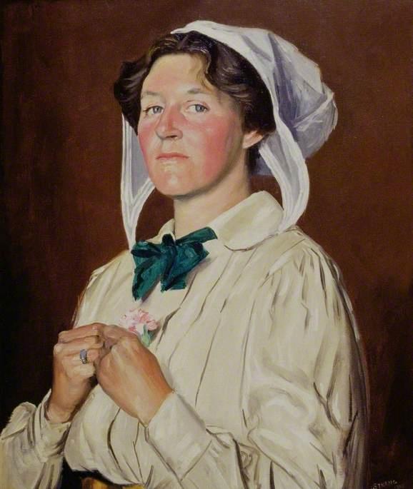 Order Art Reproductions Janet Elizabeth Ashbee, 1910 by William Strang (1859-1921) | ArtsDot.com