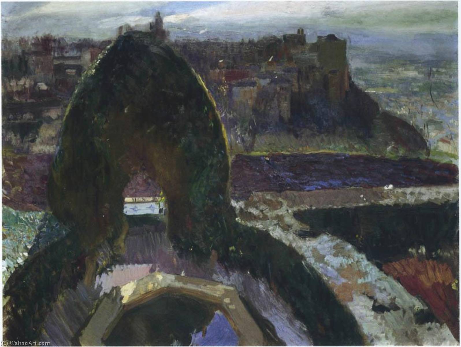 顺序 手工油畫 Generalife, Granada 。, 1910 通过 Joaquin Sorolla Y Bastida (1863-1923, Spain) | ArtsDot.com
