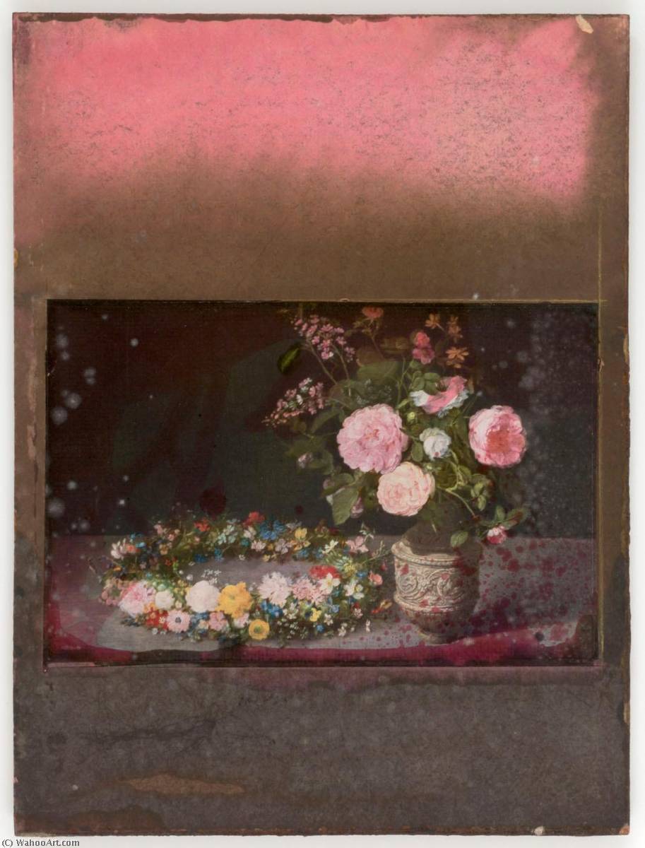 Order Oil Painting Replica Untitled (A Still Life with Spring Flowers by Jan Brueghel the Elder (de Velours)), 1970 by Joseph Cornell (Inspired By) (1903-1972, United States) | ArtsDot.com