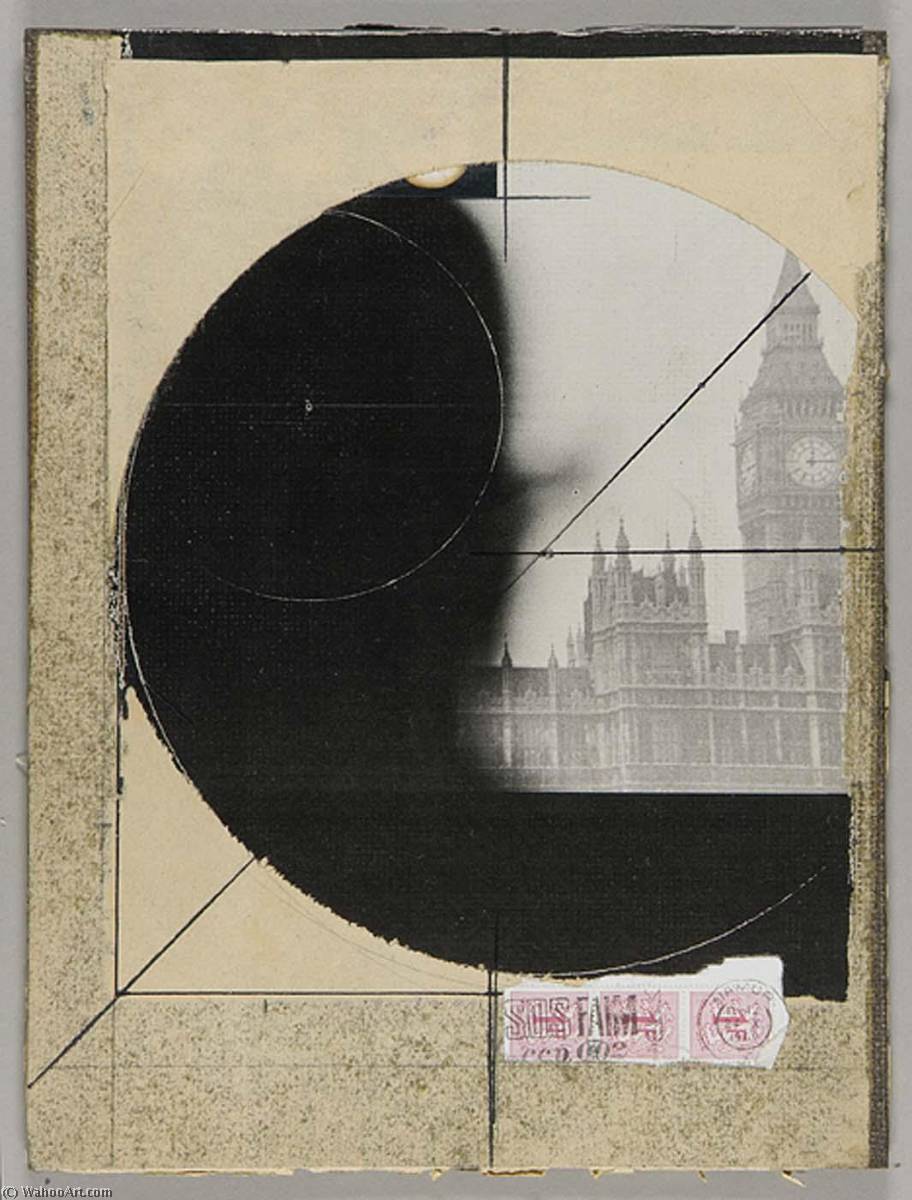 Buy Museum Art Reproductions Untitled (Big Ben), 1971 by Joseph Cornell (Inspired By) (1903-1972, United States) | ArtsDot.com