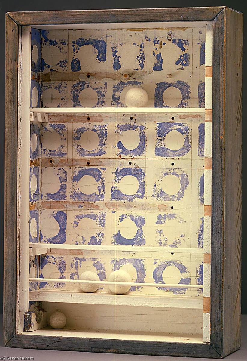 Order Art Reproductions Colombier (Dovecote 2), 1950 by Joseph Cornell (Inspired By) (1903-1972, United States) | ArtsDot.com