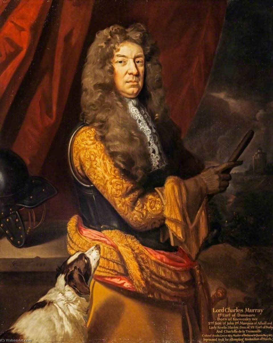 Pedir Reproducciones De Pinturas Lord Charles Murray, primer conde de Dunmore, 1683 de Godfrey Kneller | ArtsDot.com