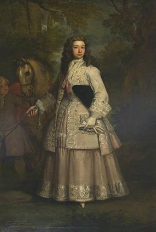 Get Art Reproductions Frances, Daughter of Evelyn Pierpont, 1st Duke of Kingston by Bt Sir Godfrey Kneller (1646-1723, Italy) | ArtsDot.com