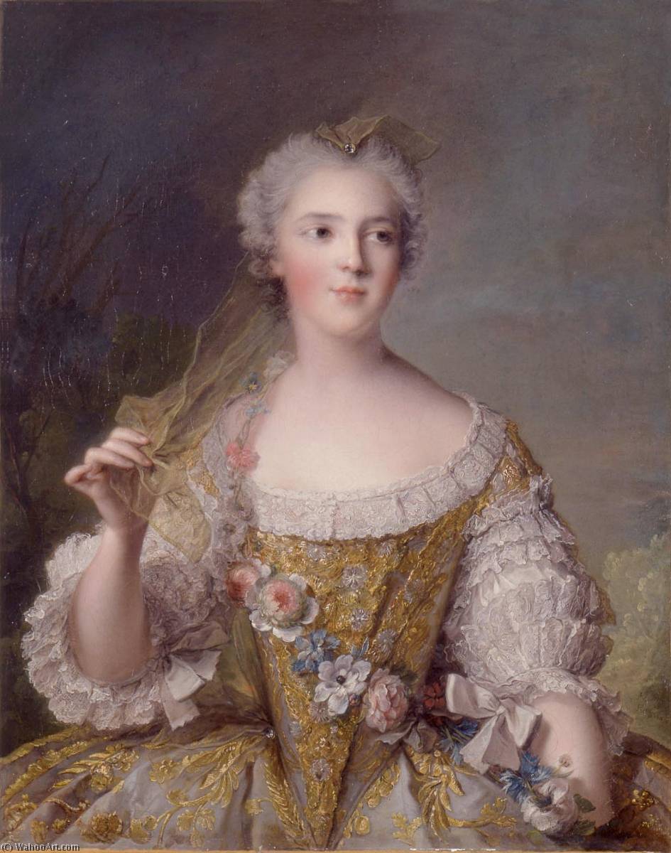 Order Art Reproductions Madame Sophie de France, 1748 by Marc Nattier (1685-1766, France) | ArtsDot.com