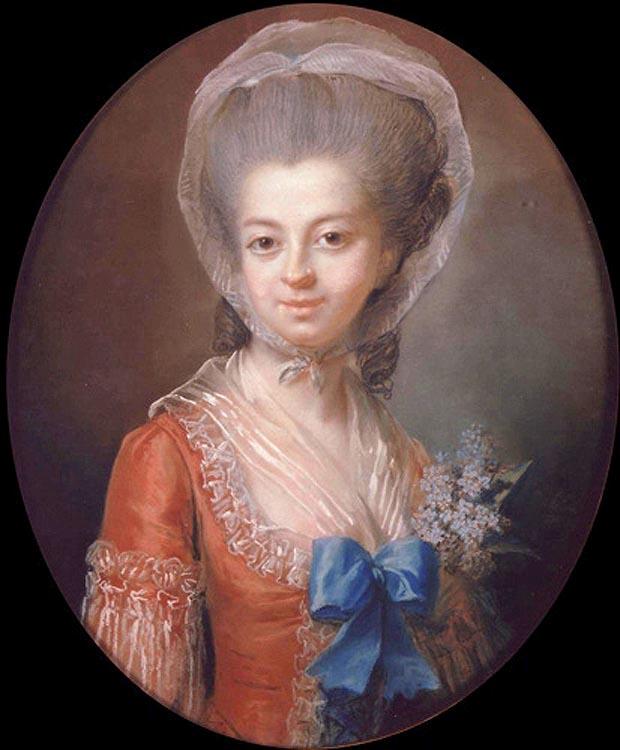 Order Paintings Reproductions Madame Sanlot, 1776 by Elisabeth-Louise Vigée-Lebrun | ArtsDot.com