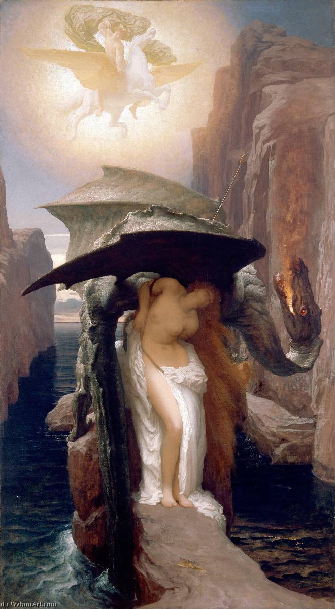 Buy Museum Art Reproductions Perseus and Andromeda, 1891 by Lord Frederic Leighton | ArtsDot.com