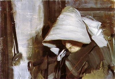 順序 絵画のコピー 古いアヌ, 1887 バイ Anders Leonard Zorn (1860-1920, Sweden) | ArtsDot.com