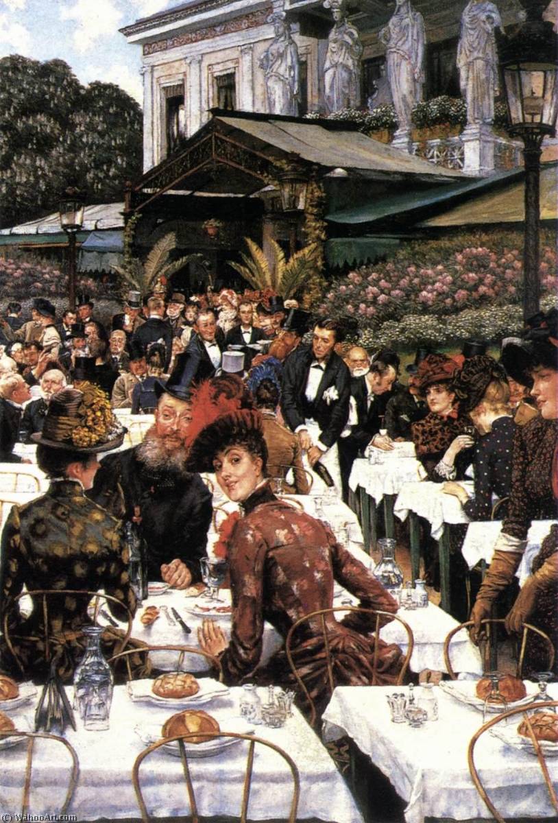 Order Paintings Reproductions The Painters and their Wives, 1885 by James Jaques Joseph Tissot (1836-1902) | ArtsDot.com