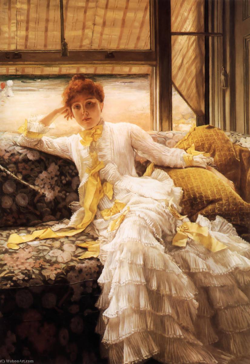Erwerben Gemälde Reproduktionen Englisch Seaside, 1878 von James Jaques Joseph Tissot (1836-1902) | ArtsDot.com
