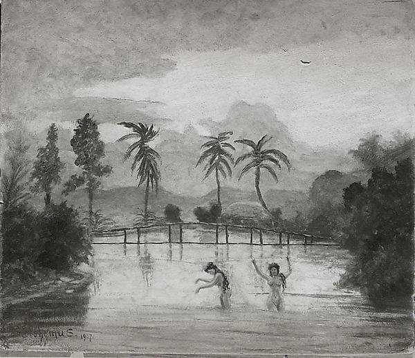 Buy Museum Art Reproductions Samoa, 1907 by Louis Michel Eilshemius (1864-1941, United States) | ArtsDot.com