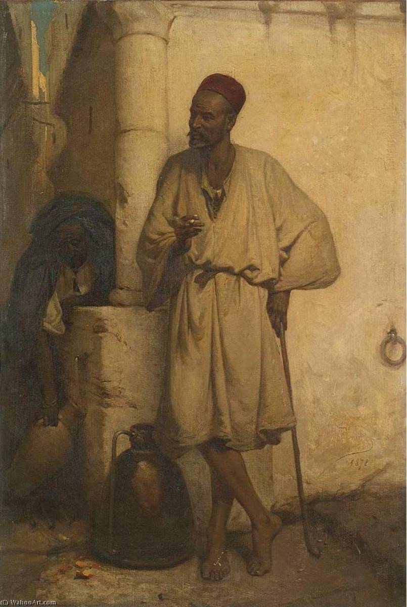 Order Paintings Reproductions Fetching Water, 1872 by Mariano Fortuny Y Marsal (1838-1874) | ArtsDot.com