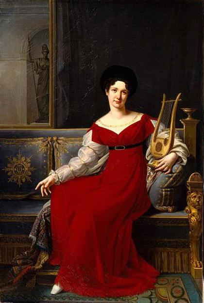 Order Paintings Reproductions Ekaterina Saltykova, 1821 by Robert Jacques François Lefèvre (1755-1830) | ArtsDot.com
