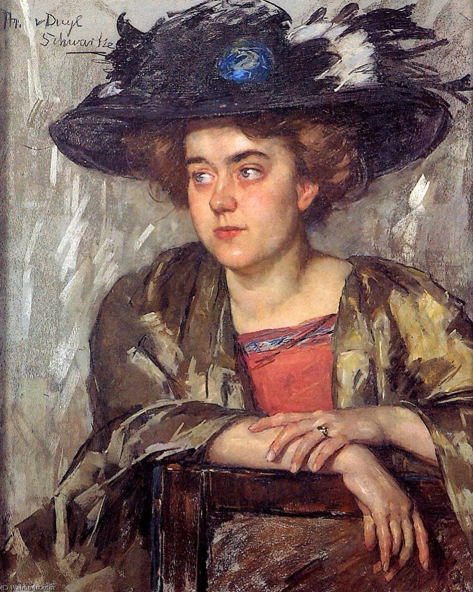 Buy Museum Art Reproductions Lady Wit by Thérèse Schwartze (1851-1918, Netherlands) | ArtsDot.com