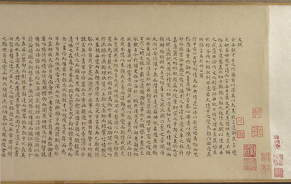 Order Oil Painting Replica The Art of Letters, 1547 by Wen Zhengming (1470-1559) | ArtsDot.com