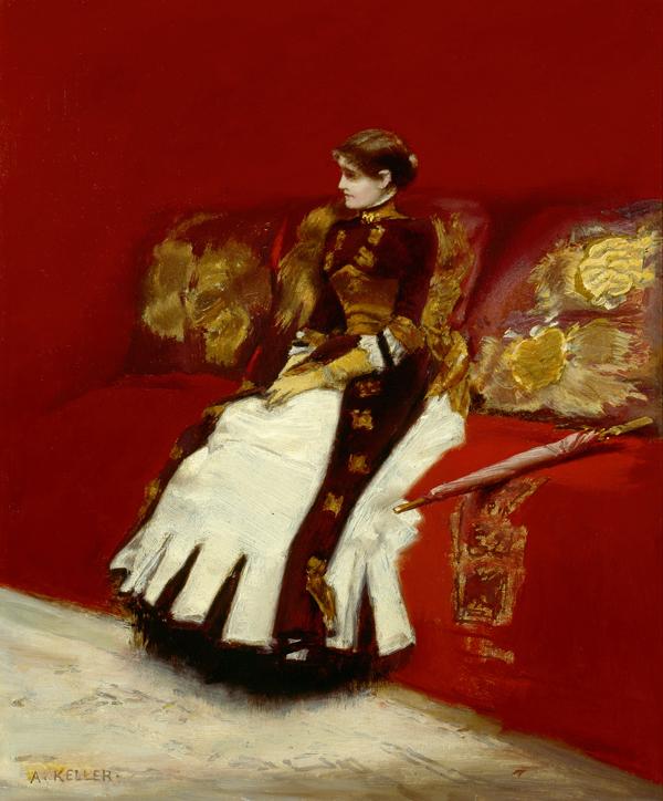 Order Paintings Reproductions Milli Beckmann, 1883 by Albert Von Keller (1844-1920) | ArtsDot.com