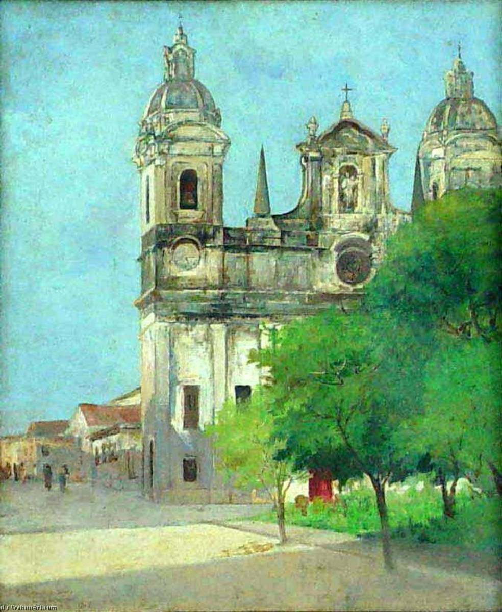 Order Art Reproductions A Catedral de Belém, 1905 by Antonio Parreiras (1860-1937) | ArtsDot.com