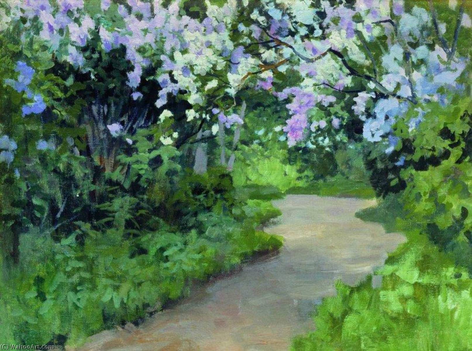 Order Oil Painting Replica Lilac by Alexei Stepanov (1858-1923) | ArtsDot.com