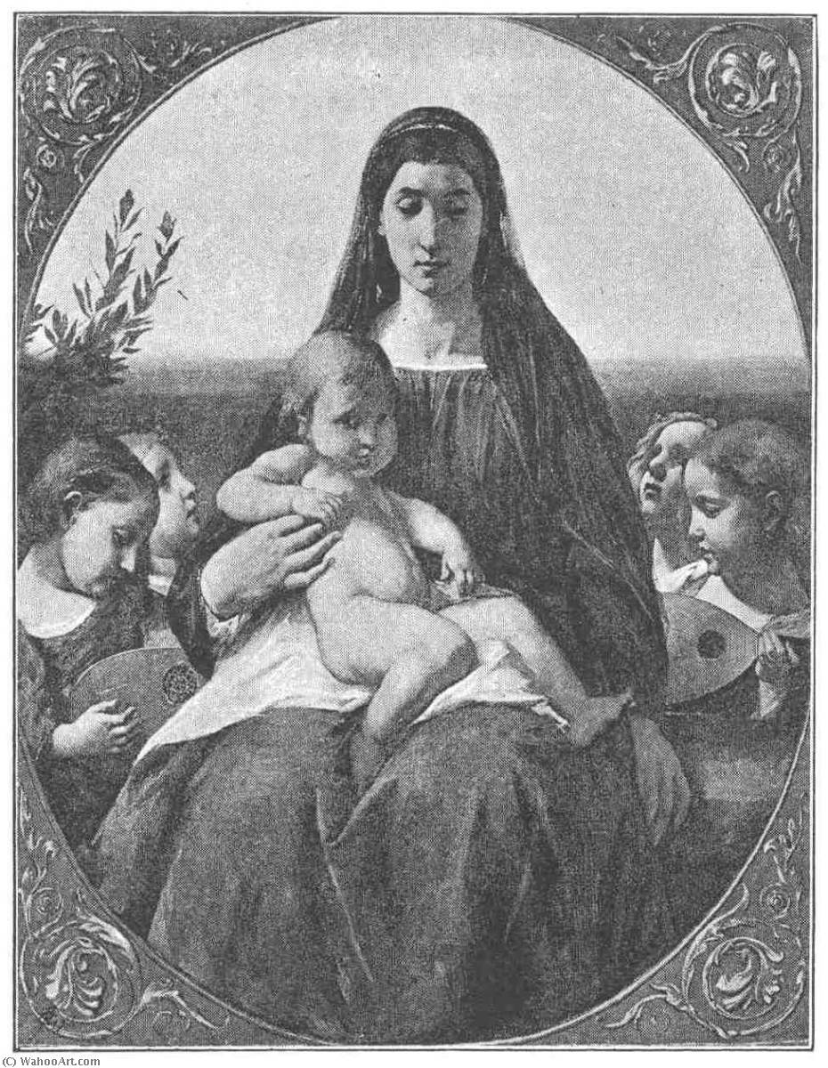 Pedir Reproducciones De Bellas Artes Madonna de Anselm Feuerbach (1829-1880) | ArtsDot.com