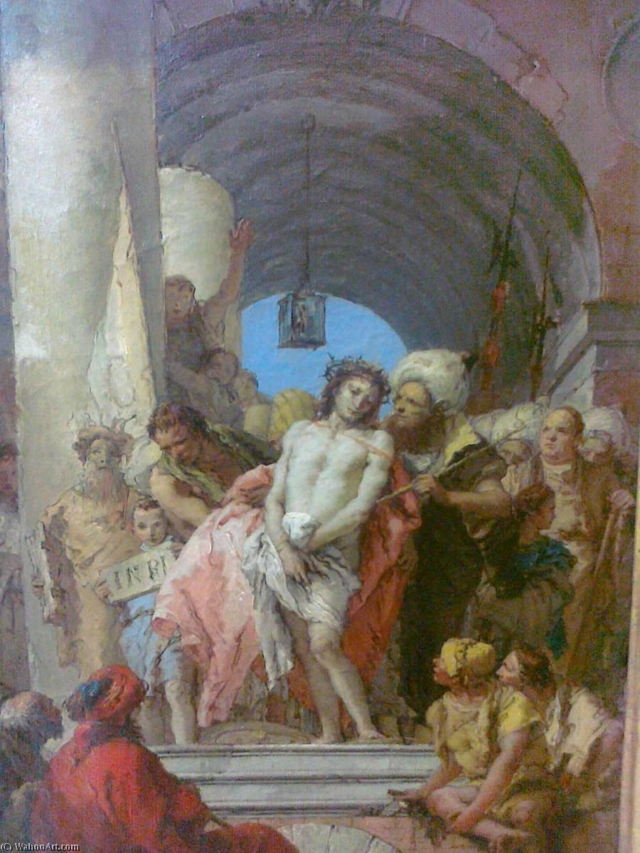 順序 絵画のコピー , 1770 バイ Giandomenico Tiepolo (1727-1804) | ArtsDot.com
