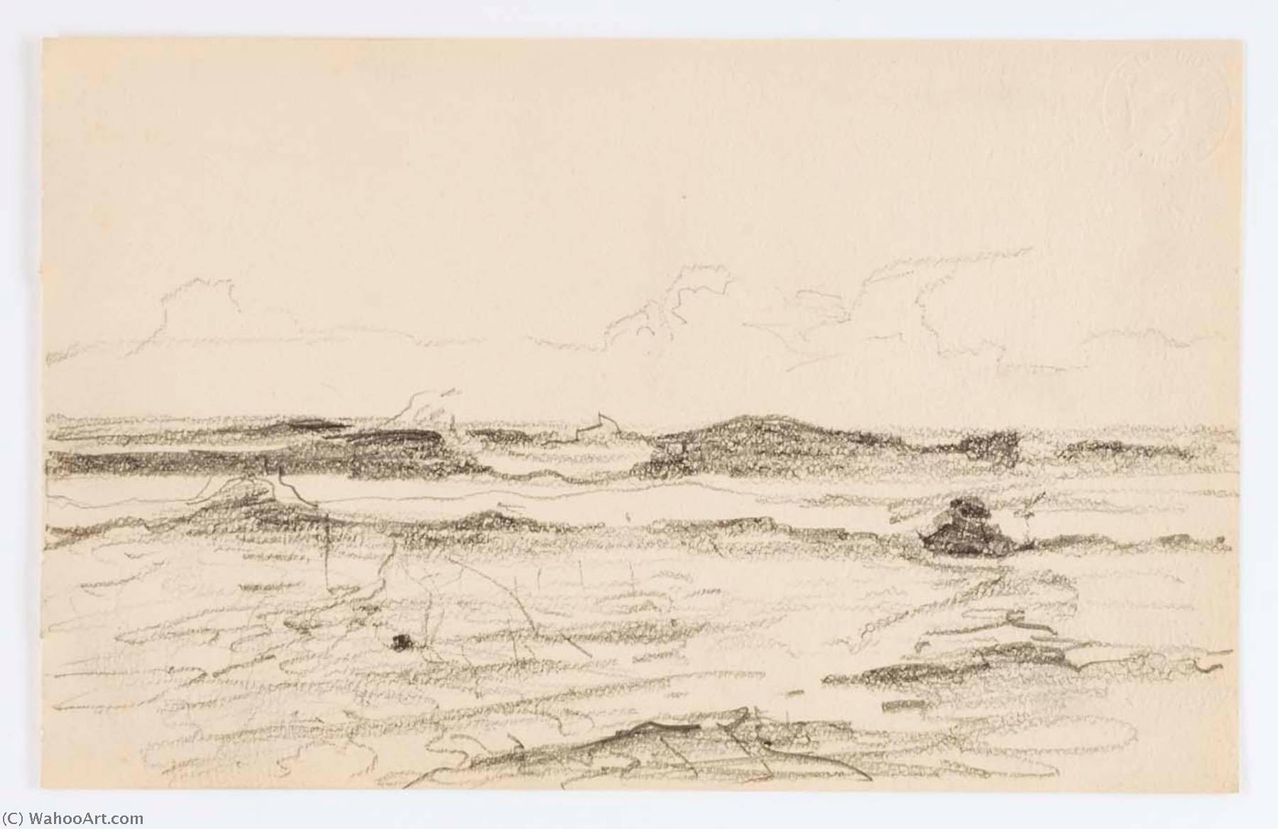 Buy Museum Art Reproductions Untitled (Seascape) by Howard Russell Butler (1856-1934) | ArtsDot.com