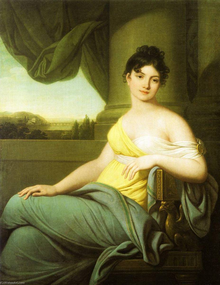 Buy Museum Art Reproductions Maria Naryschkina, 1807 by Josef Grassi (1757-1838) | ArtsDot.com
