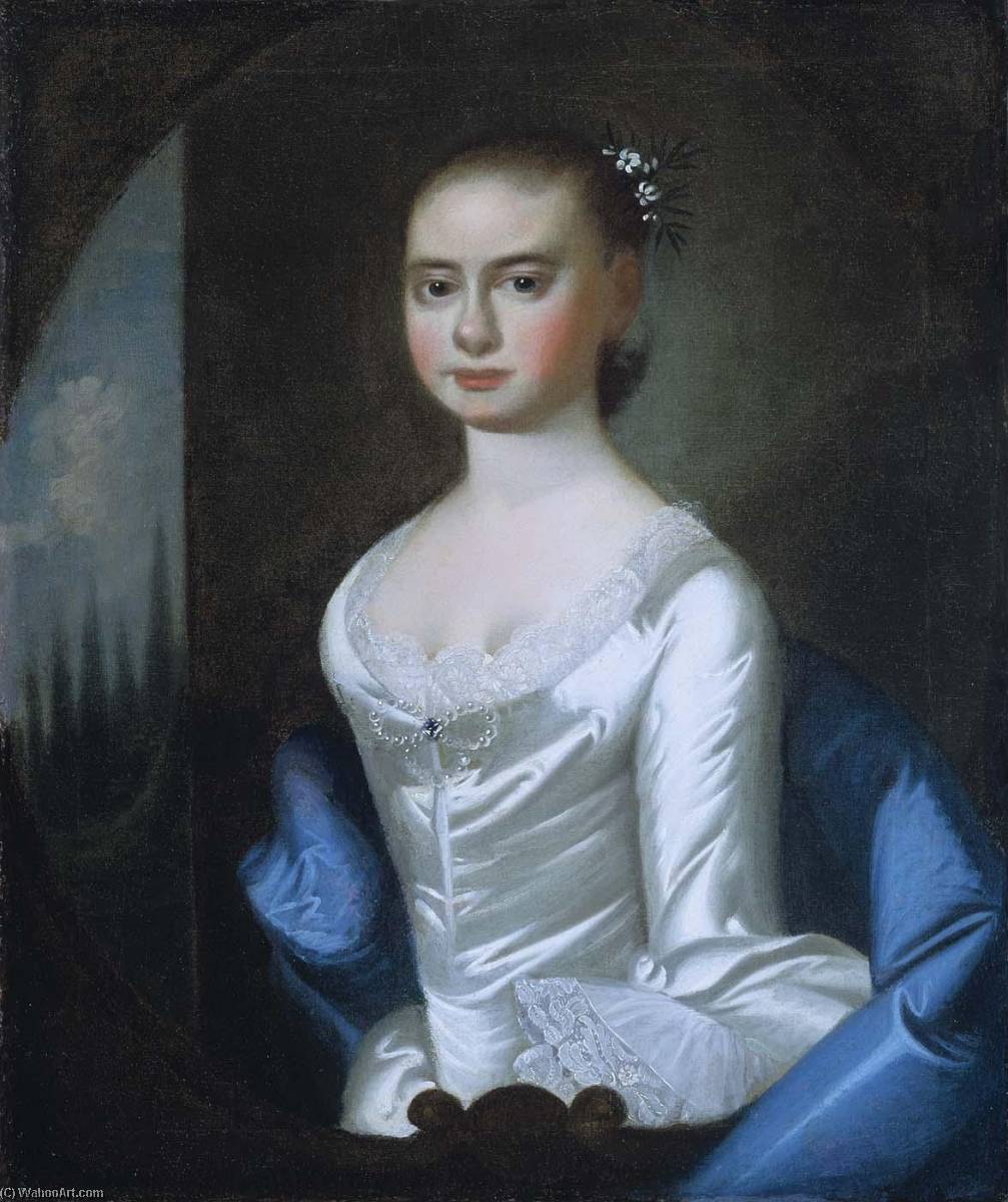 Buy Museum Art Reproductions Polly Ouldfield of Winyah, 1761 by Jeremiah Theus (1716-1774, Switzerland) | ArtsDot.com