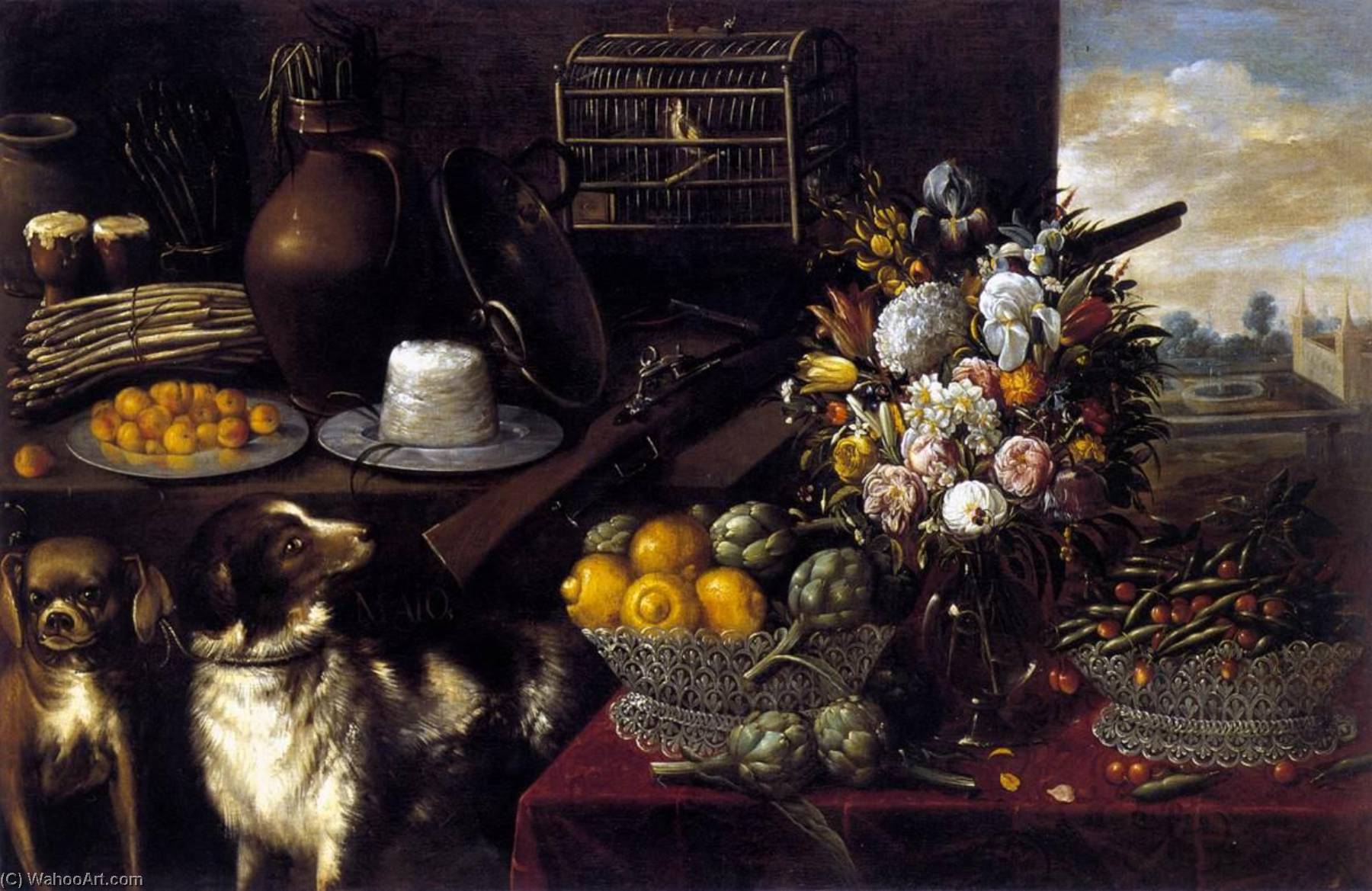 Order Artwork Replica The Month of May, 1640 by Francisco Barrera (1595-1658) | ArtsDot.com