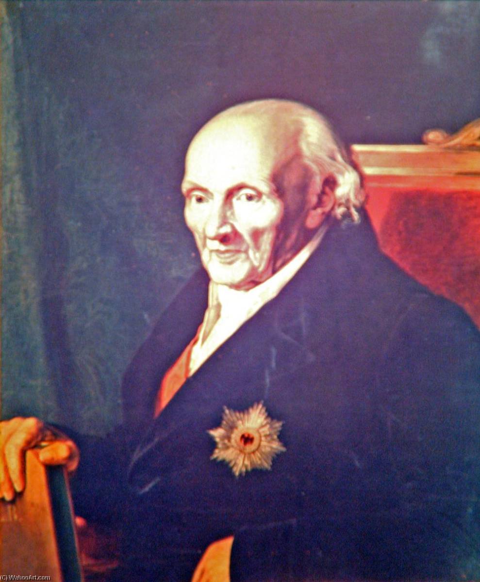 Buy Museum Art Reproductions Heinrich Dietrich von Grolman, 1835 by Carl Joseph Begas (1794-1854) | ArtsDot.com