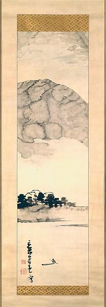 Buy Museum Art Reproductions Finger Painting of a Landscape by Ike Taiga (1723-1776) | ArtsDot.com