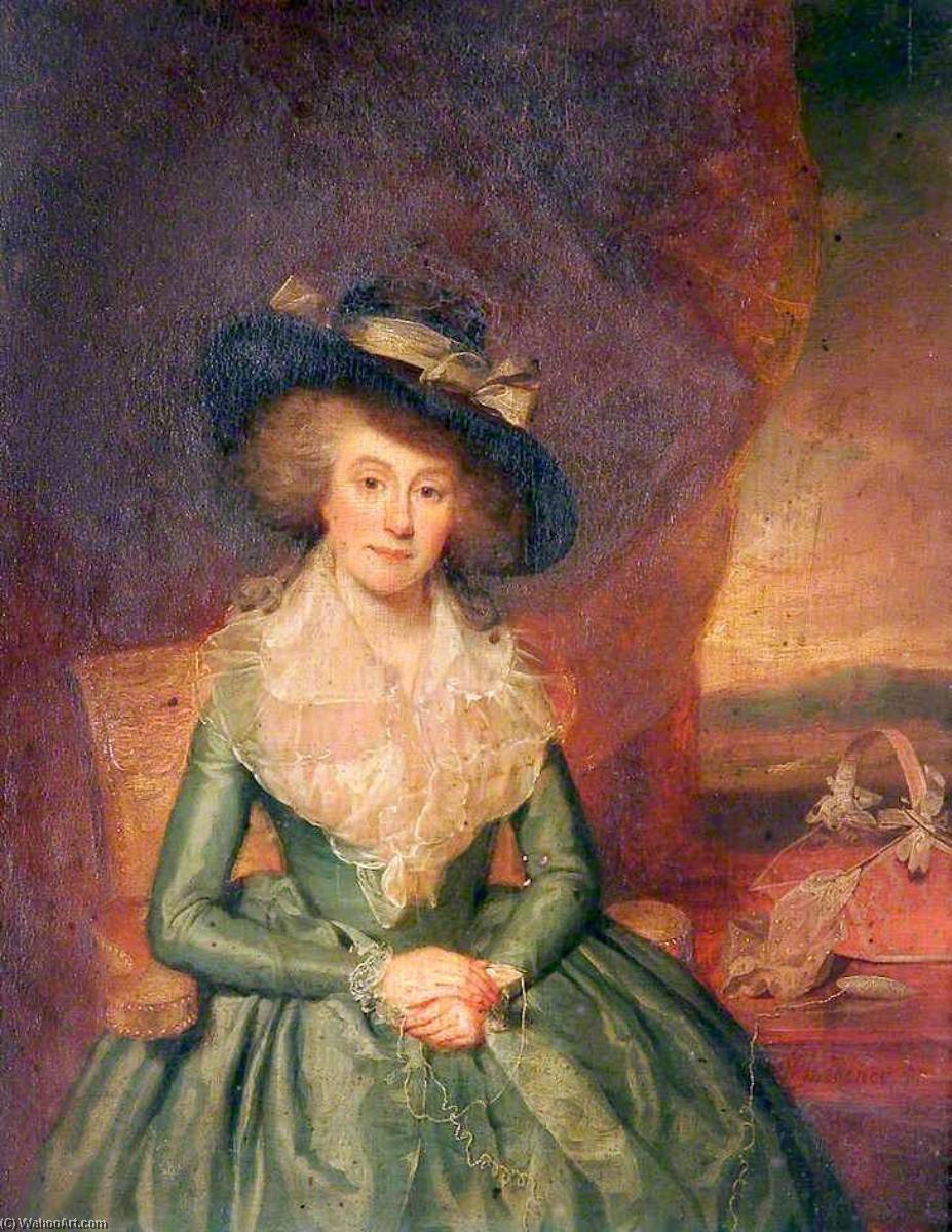 Order Oil Painting Replica Elizabeth Taylor (née Barnby), 1786 by William Beechey | ArtsDot.com